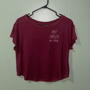 American Eagle Cropped Tee